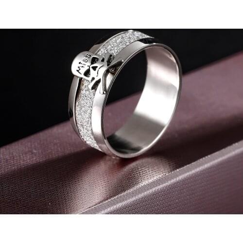 MANGOSKY 8mm Punk Skull Ring Vintage For Men and Women Personalized Ring Customize Ring Engraved Ring