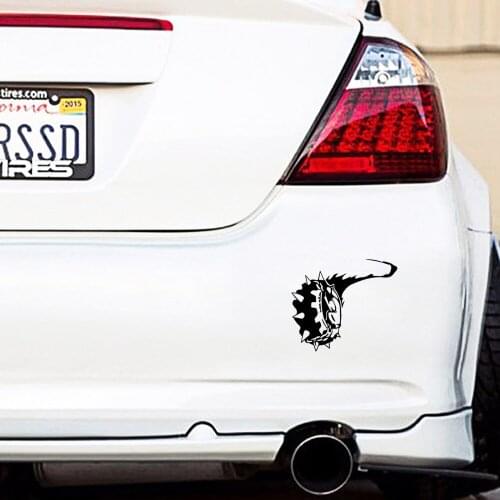 Cartoon Tyre Car Sticker Window Decal Vinyl Art Pattern Art Car Body Stickers Waterproof