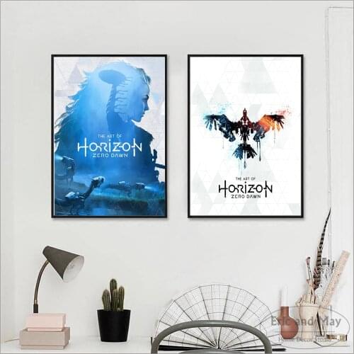 Horizon Zero Dawn Game Artwork Posters and Prints Wall art Decorative Picture Canvas Painting For Living Room Home Decor Unframe