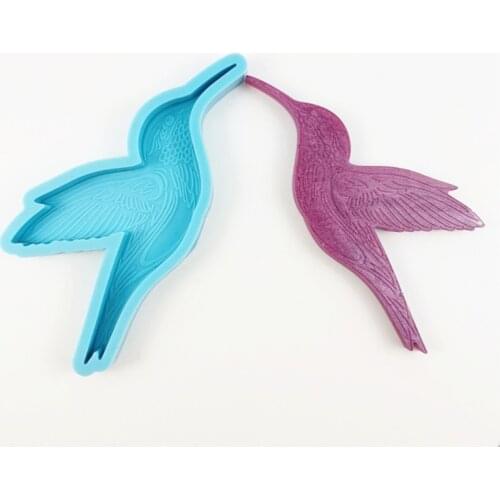 Birds Shaped Coaster Epoxy Resin Mold Cup Mat Silicone Mould DIY Crafts Home Decorations Casting Tools