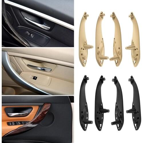 4pcs/set Interior Door Pull Handle for BMW F30 F35 316 318 320 323 325 330 12-17 Conveninently and Simple Installation