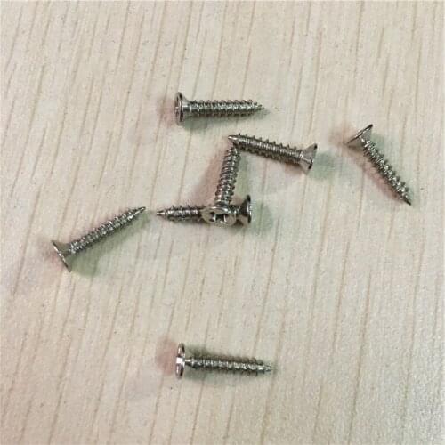 White/Silver Color Self-tapping Screws,Flat Head Screws,Cross Screw,Matching Nails,M2*6/M2*8/M2*10/M2.5*12/M3*14,500Pcs