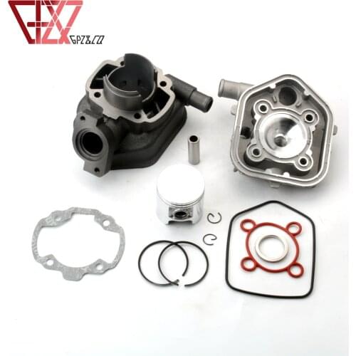 Scooter 47mm Big Bore Cylinder Kit & Head For Set Water Cooling Racing Tuning Engine Parts Dio 50 Dio50 AF18 AF28 2-Stroke
