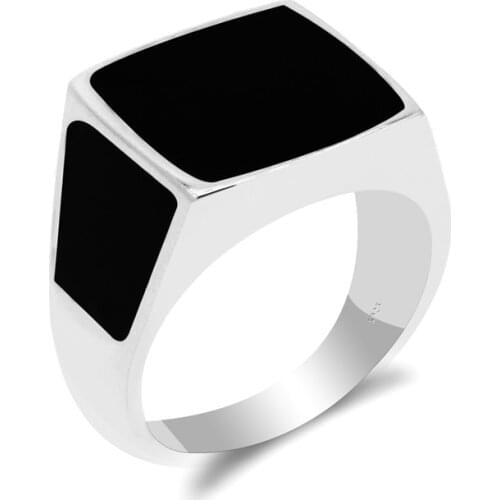 Unisex Rings 925 Sterling Silver Ring For Men Women Punk Vintage Style Turkish Ring Handmade Thai Silver Fine Jewelry