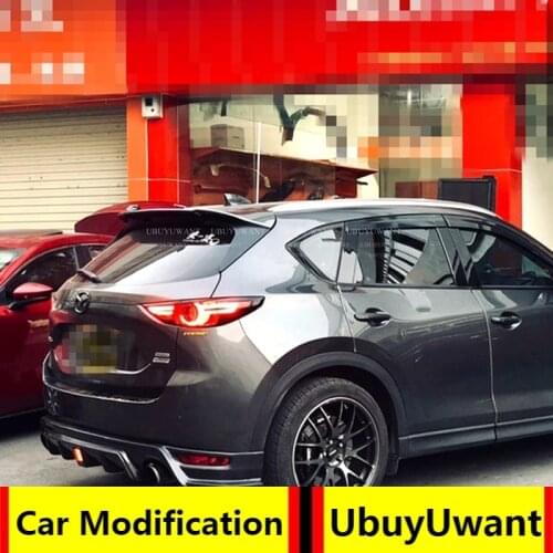 For MAZDA CX-5 CX5 2017 2018 2019 2020 ABS Exterior Rear Spoiler Tail Trunk Boot Wing Decoration Car Styling