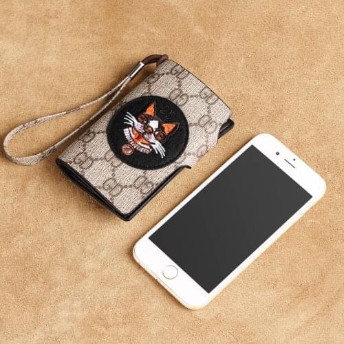 High-end car key case fashion colorful multi-function key storage housekeeper simple leisure all-match card holder change pocket