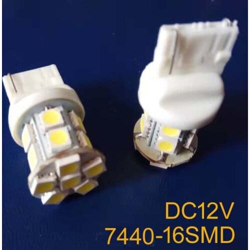 High quality 12V 3W T20 7440 led Turn Signal W21W Car Reverse Lights Auto led Tail lights Rear Fog Lamp free shipping 20pcs/lot