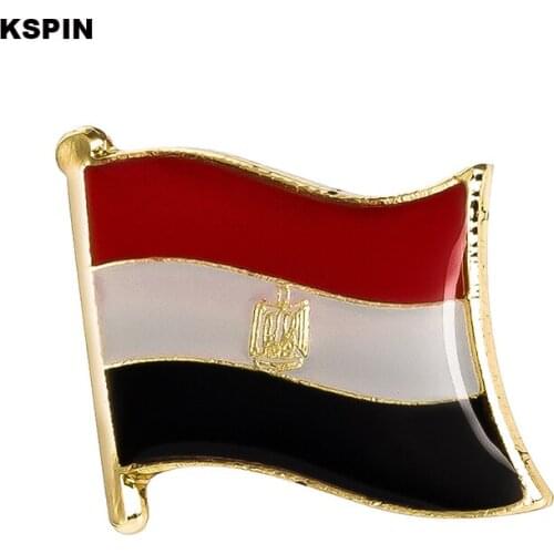 Egypt flag badge pin lapel pin 100pcs a lot Brooch Icons KS-0009