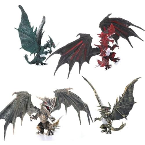 1Pcs 15cm Simulation Magic Dragon Dinosaurs Archaeopteryx PVC Solid Action Figure Toy Doll Model Decoration Kid Adult Gift