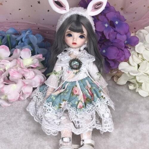 30cm Cute Blyth Doll Joint Body Fashion BJD Dolls Toys with Dress Shoes Wig Make Up Gifts for Girl
