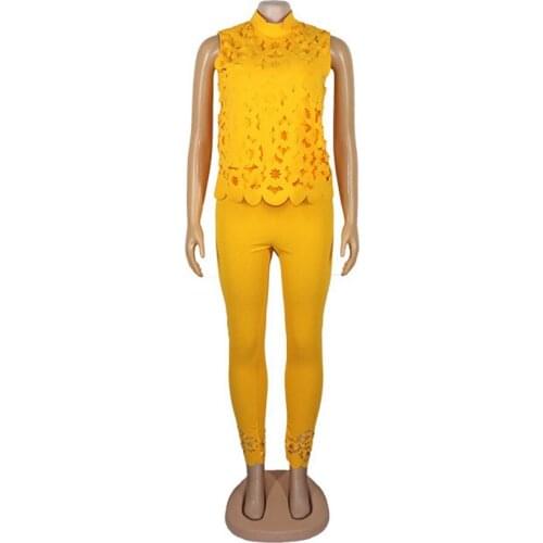 African Women Before And After The New Fashion Leisure Suits Burned Floral Pattern With Synchronous Cloth