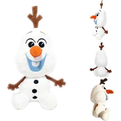 Free shipping disney 1pieces/lot 35cm plush luminous snow man doll gift Childrens toys