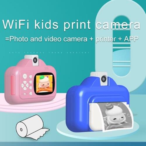 Children Toy Kid Camera Mini Wifi Camera Photo Educational Toys for Girls Gift Digital Camera Child Video Camera Blog Camera