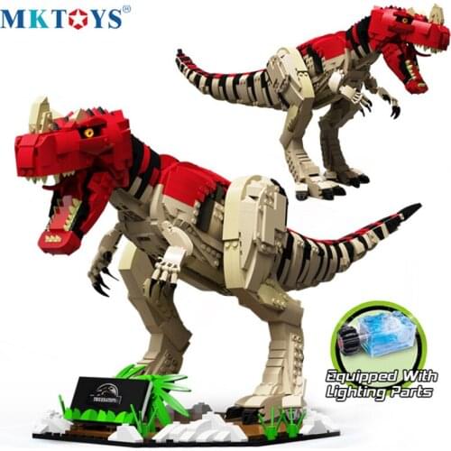 MKTOYS Ceratosaurus Constructor Gifts for Kids Dinozaur Toys for Boys Girls Building Blocks Jurassic World Park Dino Bricks