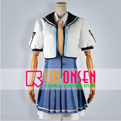 COSPLAYONSEN Baldr Sky Seisyu Academy Uniform Cosplay Costume All Sizes Custom Made
