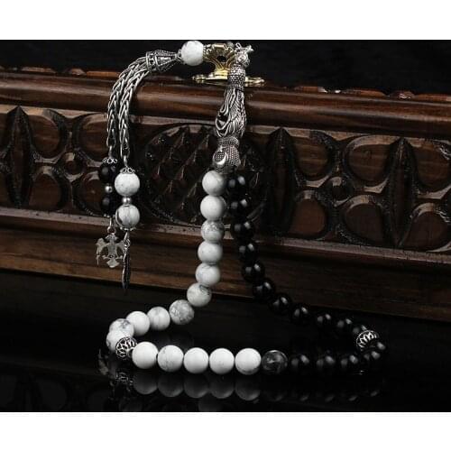 Islam Tespih Muslim Rosary Beads 33 Prayer Rosary for Men Bracelet For Men Accessories real stone Handmade Made in turkey
