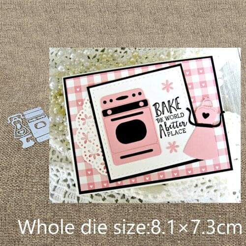 New Design Craft Metal Cutting Die die cuts Washing machine and apron scrapbooking Album Paper Card Craft Embossing die cuts