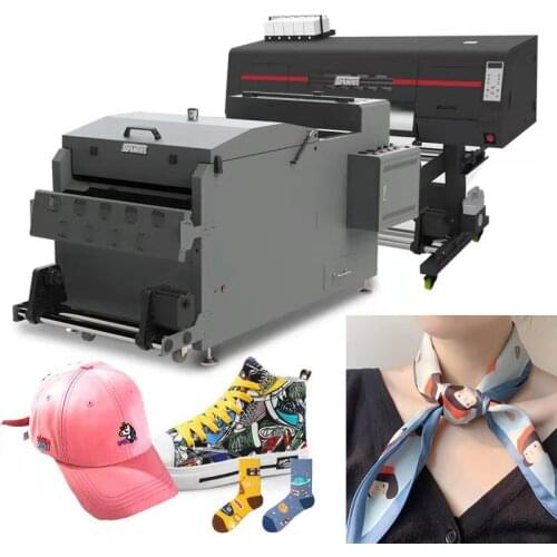 Professional & Senior DTF Printing Equipment Manufacturer PET Film DTF Printer with Two i3200 Heads for Fabric Tshirt