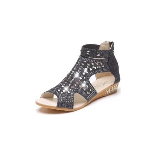 Women Sandalia Feminina Casual Rome Summer Shoes Fashion Rivet Gladiator Sandals Women Sandalia