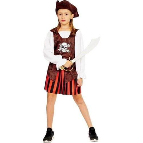 Sunman Girl Pirate Costume (7-9 Age)