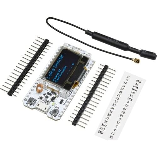SX1276 ESP32 LoRa 0.96 Inch Blue OLED Digital Display Bluetooth WIFI Kit Module IOT Development Board For Arduino 868Mhz 915Mhz