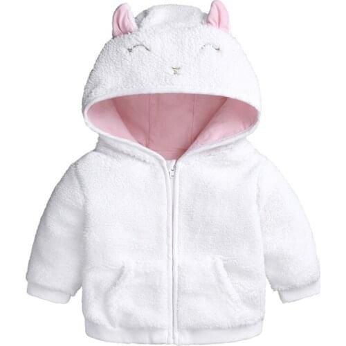 Newborn Baby Girl Boy Winter Warm Clothes Hoodie Coats Infant Toddler Jacket Outerwear Clothing 0-18M