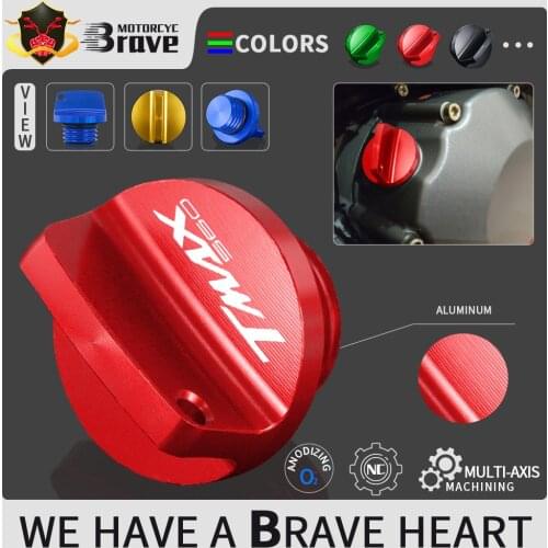 Tmax560 logo Motorcycle Engine Oil Filler Cap For Yamaha tmax 560 tech max 2020 2021 Engine Oil Filler Screw Cover Plug