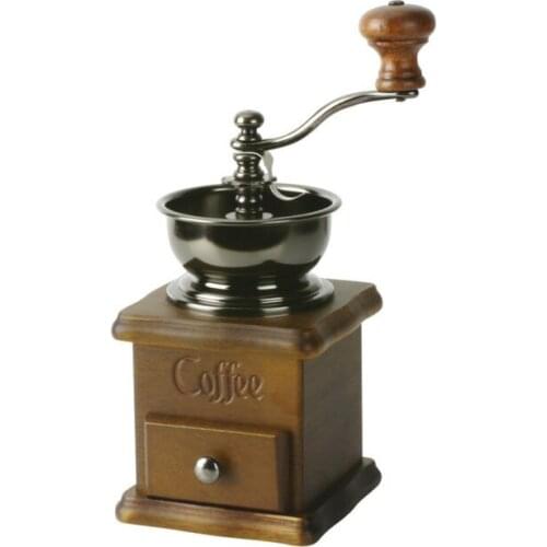 YAMI Manual Wooden Coffee Grinder handuse coffee grinder coffee bean grinder