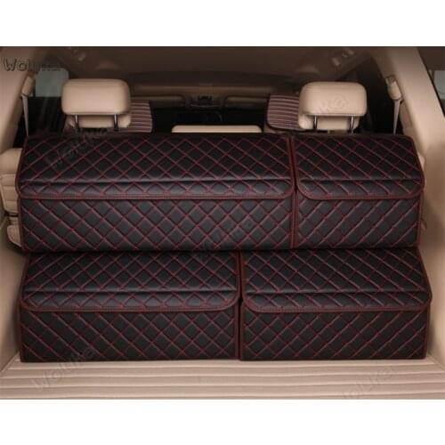 Trunk storage box car storage box interior decoration tail box folding, use of compartment storage CD50 Q02