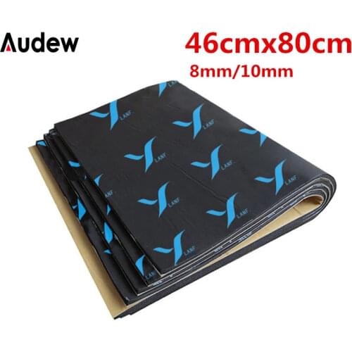 AUDEW 46cmx80cm Car Sound Insulation Cotton Damping Plate Car Sound Proofing Deadening Truck Anti-noise Sound Insulation Cotton