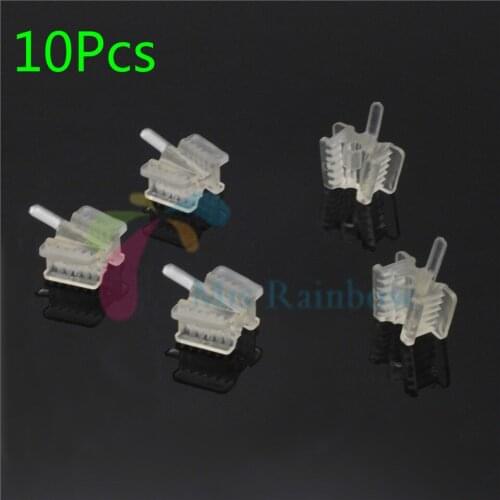 10/Pcs Dental Silicone Mouth Prop Support Holding Saliva Ejector Suction Tip Small Dental Accessiores