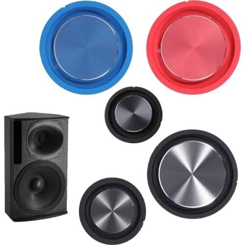 2PCS Bass Radiator Speaker Diaphragm Auxiliary Strengthen Bass Vibration Membrane Passive Radiator for Woofer Speaker DIY Kits