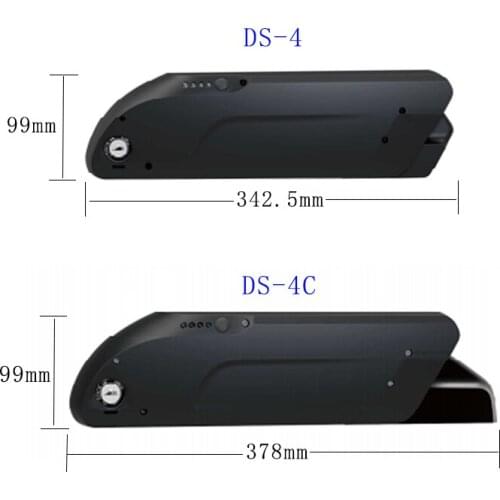36v 11ah ebike battery pack tiger shark frame bike batteries 13ah ebike hailong for 500w 750w 1000w