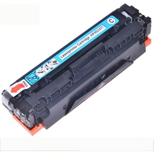 4PKS CF410A CF411A CF412A CF413A Compatible Color Toner Cartridge For HP Color LaserJet M452DW M452DN M452NW M477FDW M477FNW