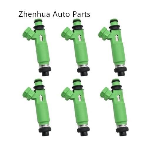 6pcs/lot new Fuel Injectors OEM 195500-3170 1955003170 MD332733 for Mitsubishi- Montero Sport 3.0L 6G72 1998-2003