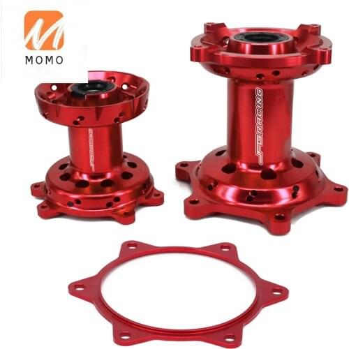 6061-T6 Aluminum CNC machined Motorcycle Front Rear Wheel Hubs and Spocket Spacer Raiser CRF250R CRF450R