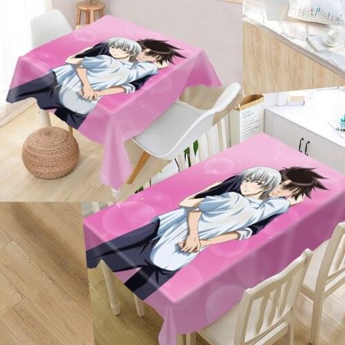 Anime Beelzebub Animation Tablecloth 3D Oxford Fabric Square/Rectangular New Year Table Cover For Home Gift Decor TV Cover