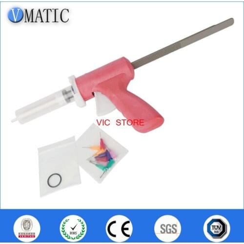 Free Shipping Top Rated Manual Syringe Gun Dispenser 30/55cc 30/55ml Plastic Caulking Glue Gun