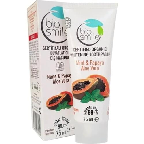 Bio Smile Mint Papaya and Aloe Vera Toothpaste 75 ml 421370035