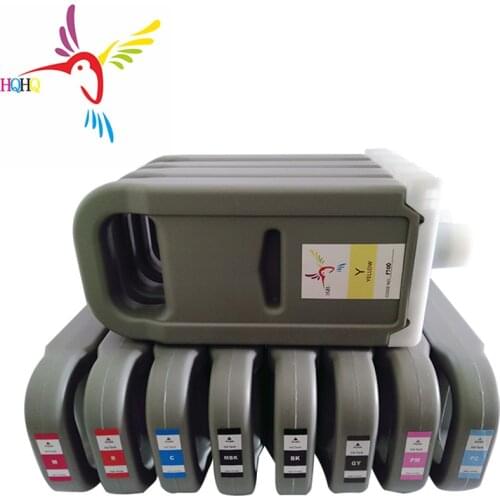 HQHQ Dye Ink Cartridge For Canon PFI1700 Replacement Ink Cartridge for Canon Pro 2000 4000 6000 Printer