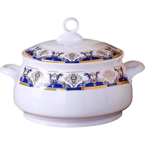 Heads Dish set Tableware home simple European jingdezhen ceramics Chinese bowl plate combination dishes and plates sets