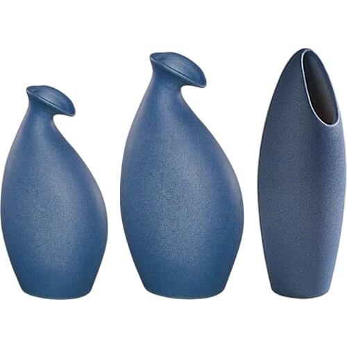 Ceramic Flower Vase Nordic Simplest Indoor Planter Plants Flowerpot Modern Minimalist Vase Home Office Decor Table Centerpiece