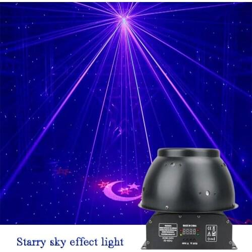 Mini laser lighting starry sky is suitable for disco family entertainment Christmas decoration professional stage lighting
