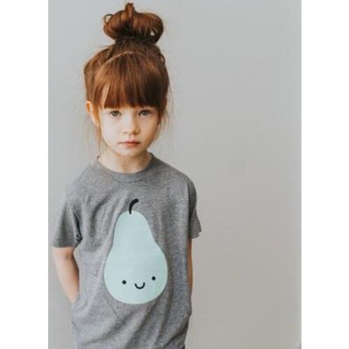 Summer Children T Shirt 2021 New Brand Baby Boy Girl Cartoon Tops Kid Toddler Short Sleeve T-shirts Unisex Kids Clothing Soft
