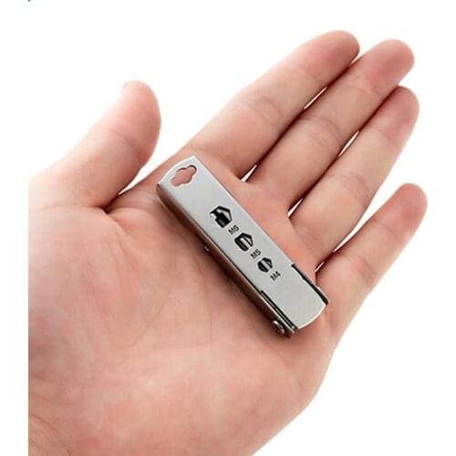 Multi-Function Folding Tool With Keychain Phillips Flat-Blade Screwdriver EDC Multi-Purpose Repair Tool Mobile Phone Holder