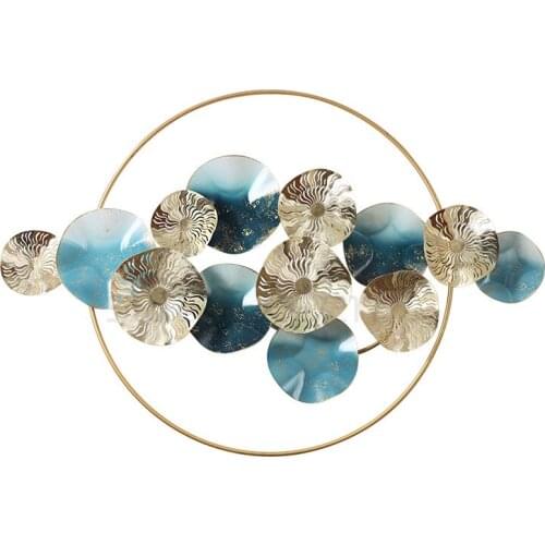 Wall hanging metal wall decoration bedroom living room background wall iron pendant decoration wall decoration