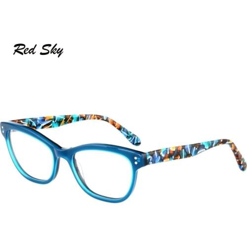 Optical Acetate Glasses Frame 2019 Unisex Vintage Myopia Presbyopic Prescription Spectacles Tortoise Eyeglasses Frame