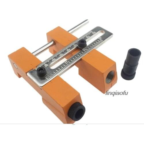 Adjustable woodworking punching locator DIY woodworking punching tool
