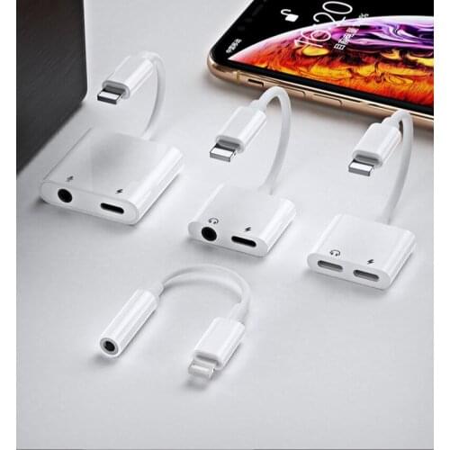 U shield converter for live call of Apple adapter lightning to 3.5 mobile phone audio adapter