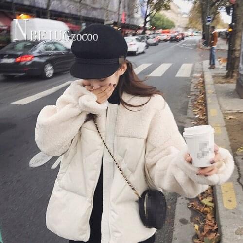 Vintage Warm Winter Jacket Warm Cotton Padded Parkas Female Jacket Outwear